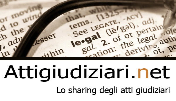 www.attigiudiziari.net - Lo sharing nello Studio Legale