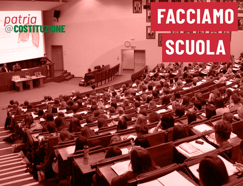 SCUOLA ESTIVA - IL RITORNO DELLA POLITICA
6/7 settembre Frattocchie
a cura di Patria e Costituzione e Senso Comune