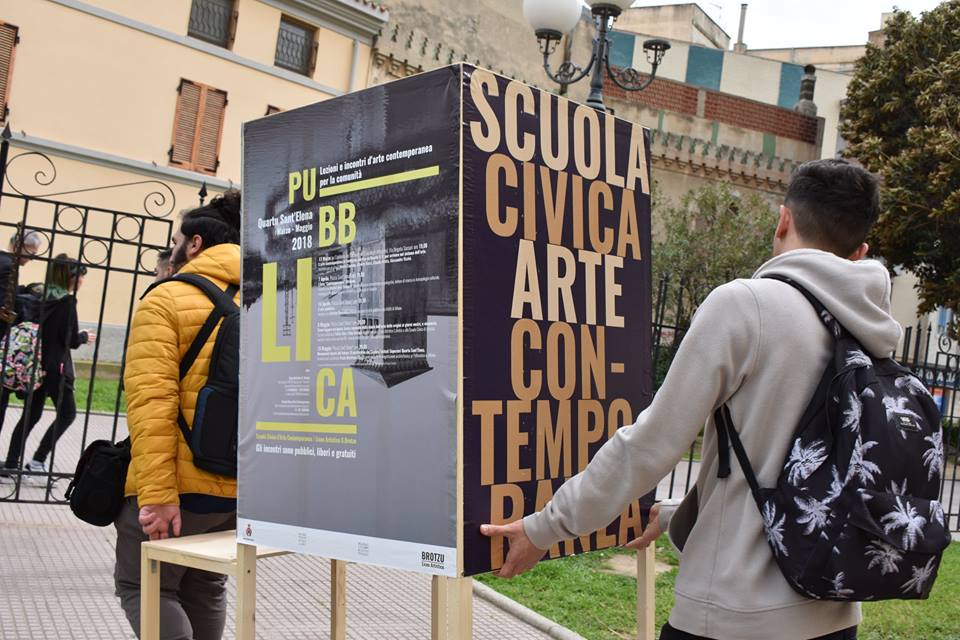 Aiutaci a mantenerla libera, gratuita e indipendente: SOStieni la Scuola Civica Arte Contemporanea. 