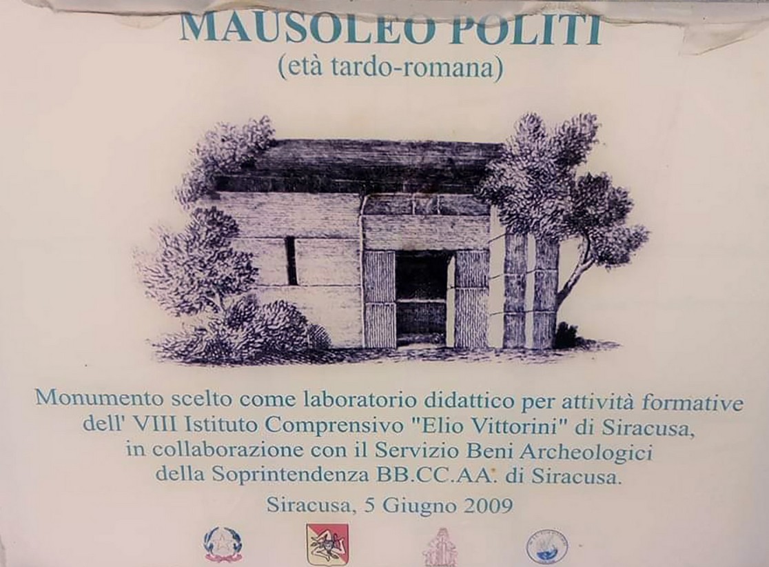 Mausoleo Politi: recupero e restituzione alla comunità e turisti.