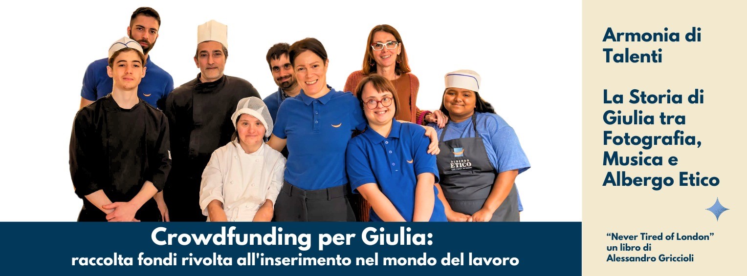 Crowdfunding per Giulia:raccolta fondi rivolta all'inserimento nel mondo del lavoro