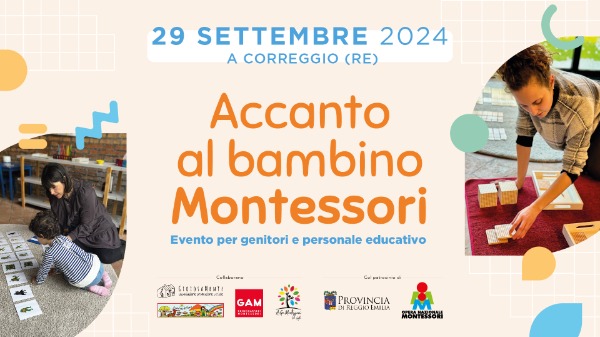 Sostieni chi è accanto al bambino Montessori