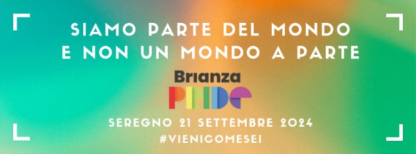 Sostieni il Brianza Pride 2024: dona e fai la differenza!!!