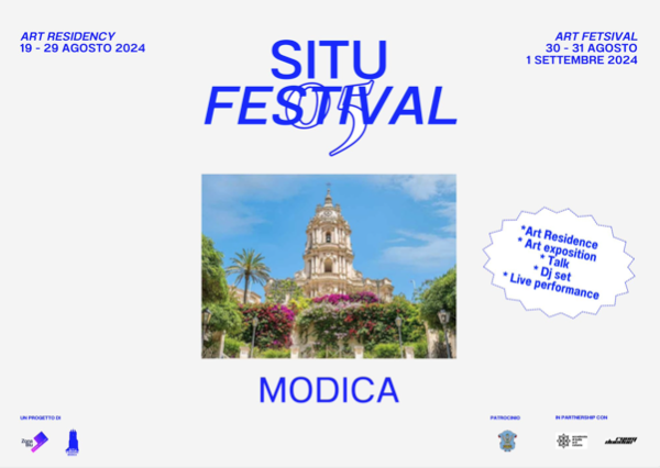 Situ Festival: Una residenza per artisti itinerante nel territorio siciliano tra edifici storici e spazi sacri