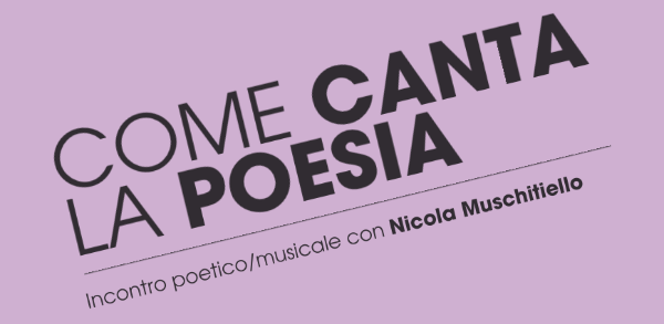 Come canta la poesia