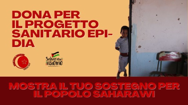 Sostieni i bambini saharawi: dona per il progetto sanitario EPI-DIA