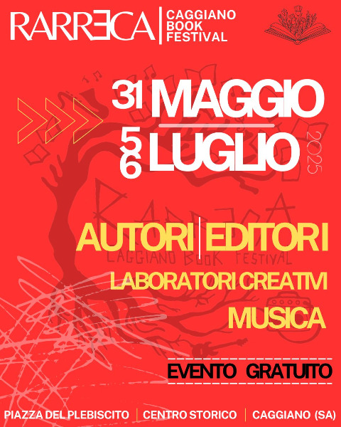 Rarrǝca festival, Caggiano book festival